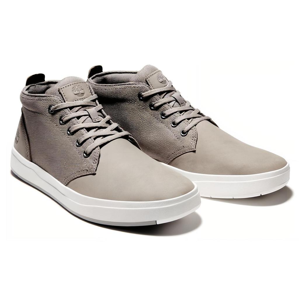 Timberland Davis Square Low Top Прочные нескользящие дышащие повседневные кроссовки мужские кроссовки серые A1SES030