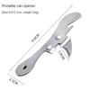 Can Opener Stainless Steel Safety Side Cut Manual Tin Professional Ergonomic Jar Tin Opener Cans Kitchen Tool
