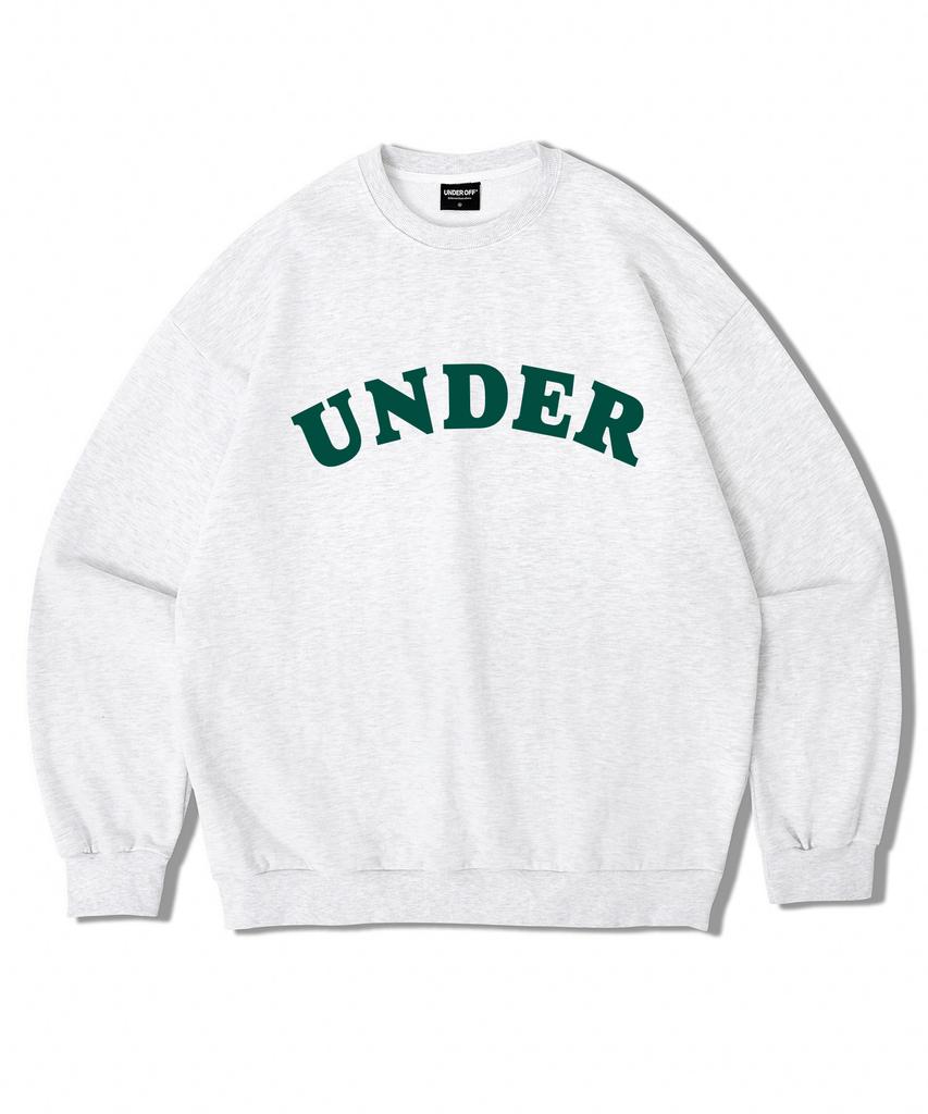 UNDEROFF Authentic Relaxed Under Arch Sweatshirt Navy White