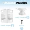Cooler Replacement Parts Set With Standard Drain Plug Assembly(1" Shaft), Cooler Plastic Hinge Set