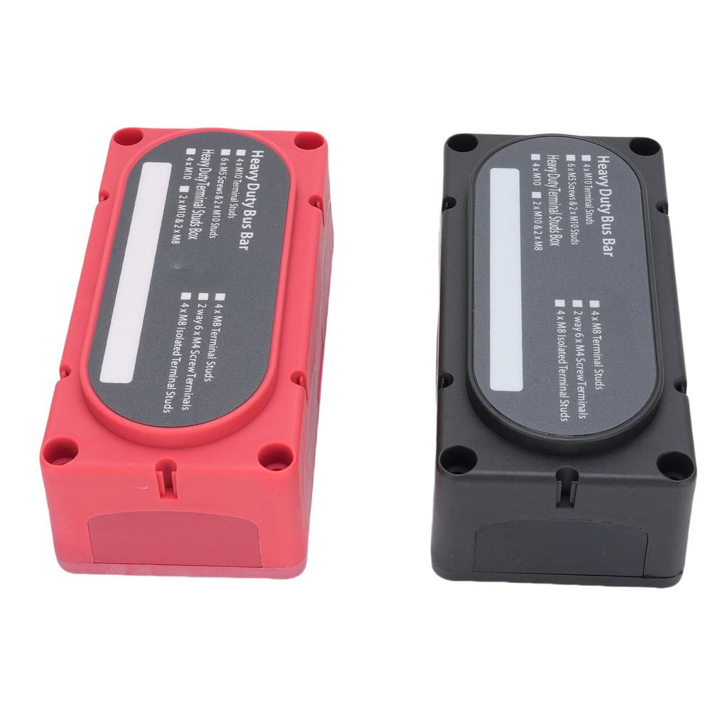 12 Way M8 Terminal Block 150A Multifunctional Power Distribution Busbar Automobiles RVs Marine
