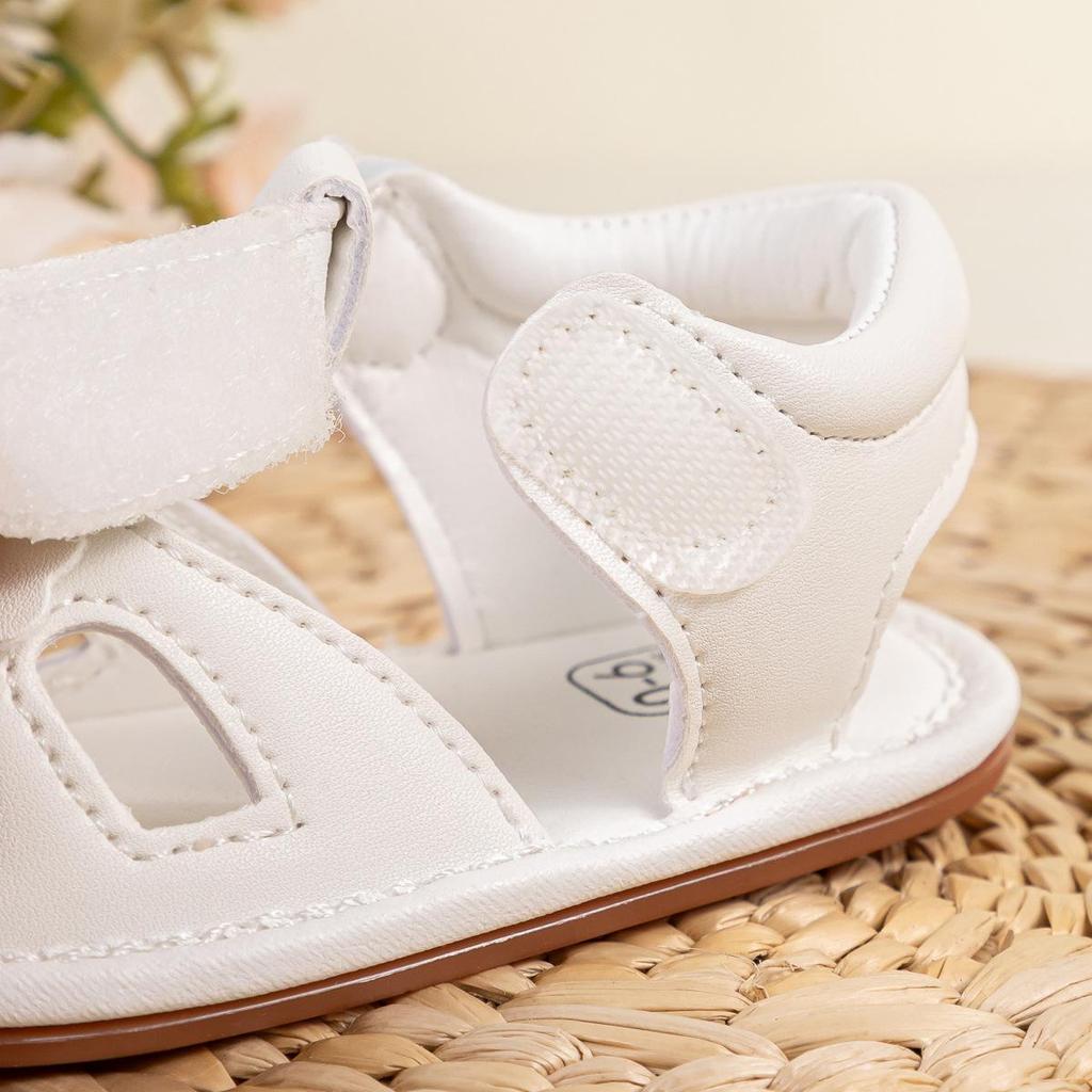 Летние детские сандалии: Милые цветочные узоры, Мягкие подошвы из ПУ, Идеально для малышей.