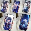 Genshin Impact Yelan Cover For Samsung Galaxy S23 S24 Ultra S8 S9 S10 S22 Plus Note 10 20 Ultra S20 S21 FE Case