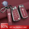 Для автомобиля VOLKSWAGEN Чехол-брелок для умного дистанционного ключа из цинкового сплава Для VW Volkswagen MK7 Golf 7 Tiguan MK2 для Seat Ibiza Leon FR