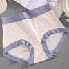 Women Underpants Modal Panties Printing Underwear Breathable High Waist Comfortable Soft Plus Size Briefs Fit 40kg To 100kg