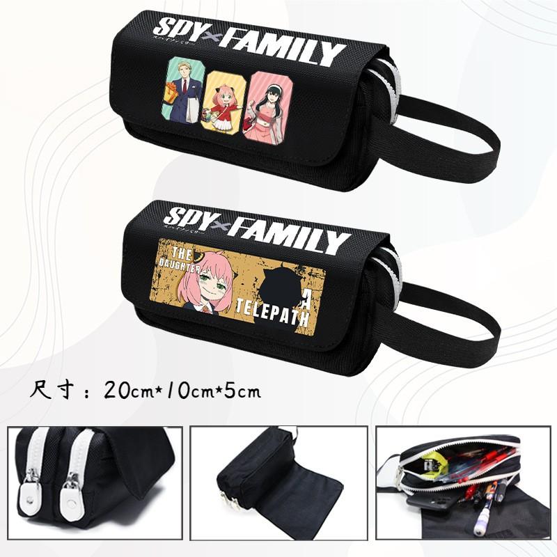 Cute Anime Sailor Moon Pencil Case Large Capacity Double Zipper Flip Pen Pouch Students