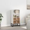 VidaXL Buffet White 60x35x125 Cm Engineered Wood, Buffet, Storage Furniture, Cupboard, Cabinet, Living Room Furniture, Furniture 352133