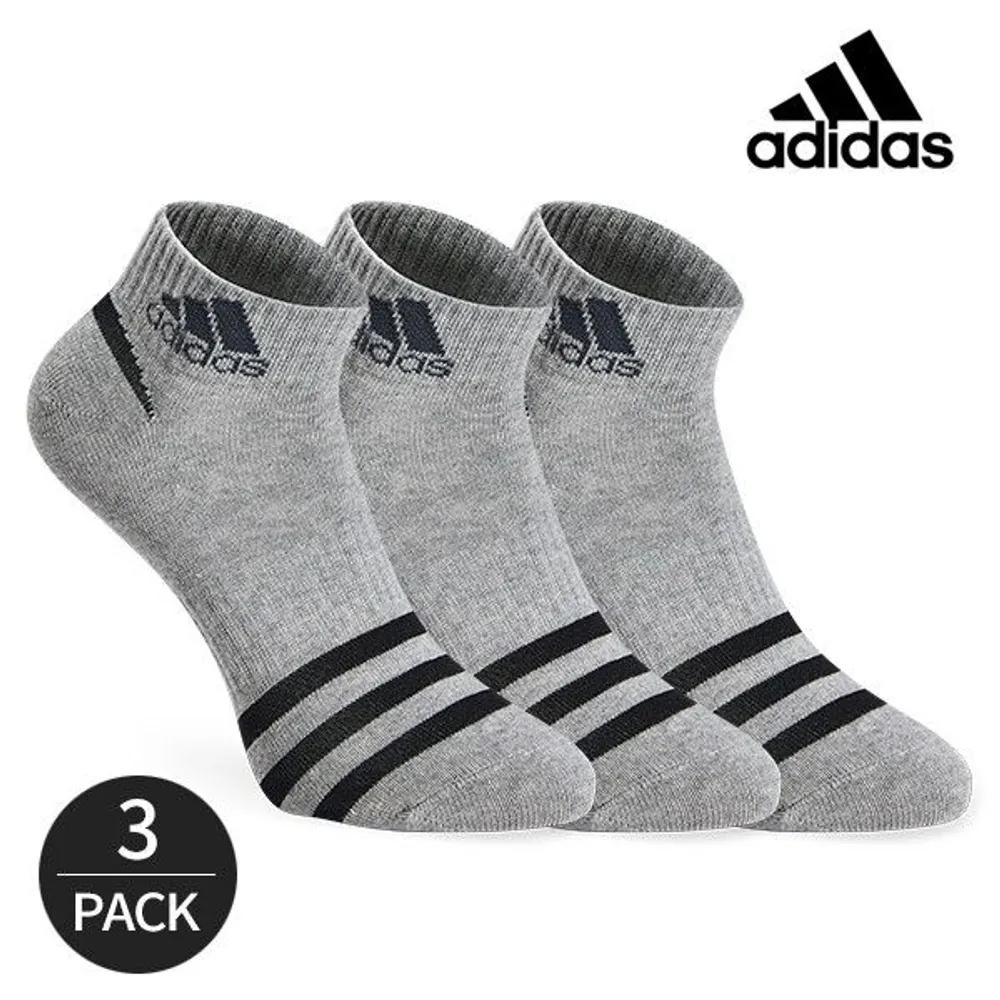 adidas Women's Heel Line Ankle Socks 3P_GY
