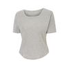 SELLY'S Cut-Line Slim Short Sleeve T-Shirt_I6B-Cts006
