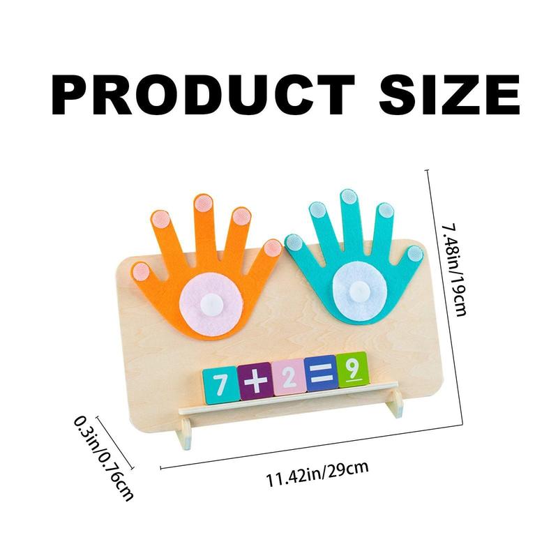 Educational Math Manipulatives Number Counting Blocks, 1 Set Finger Counting Math Montessori Toys, Birthday Gifts, Hobbies Ideas