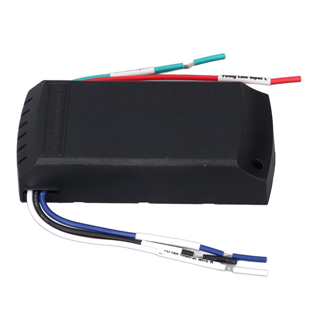 Ceiling Fan Lamp Remote Control 10m Range 3 Speeds Control 4 Timers Fan Light Remote Kit