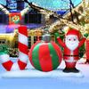Gift PVC Christmas Balloon Large Balls Outdoor Christmas Tree Decoration New Year Party DIY XMAS Balloon Christmas