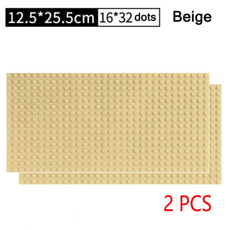 2 шт. классические опорные плиты 32x32 16x32 точек опорная пластина MOC блоки пластиковые строительные кирпичи в сборе совместимые бренды City Friends