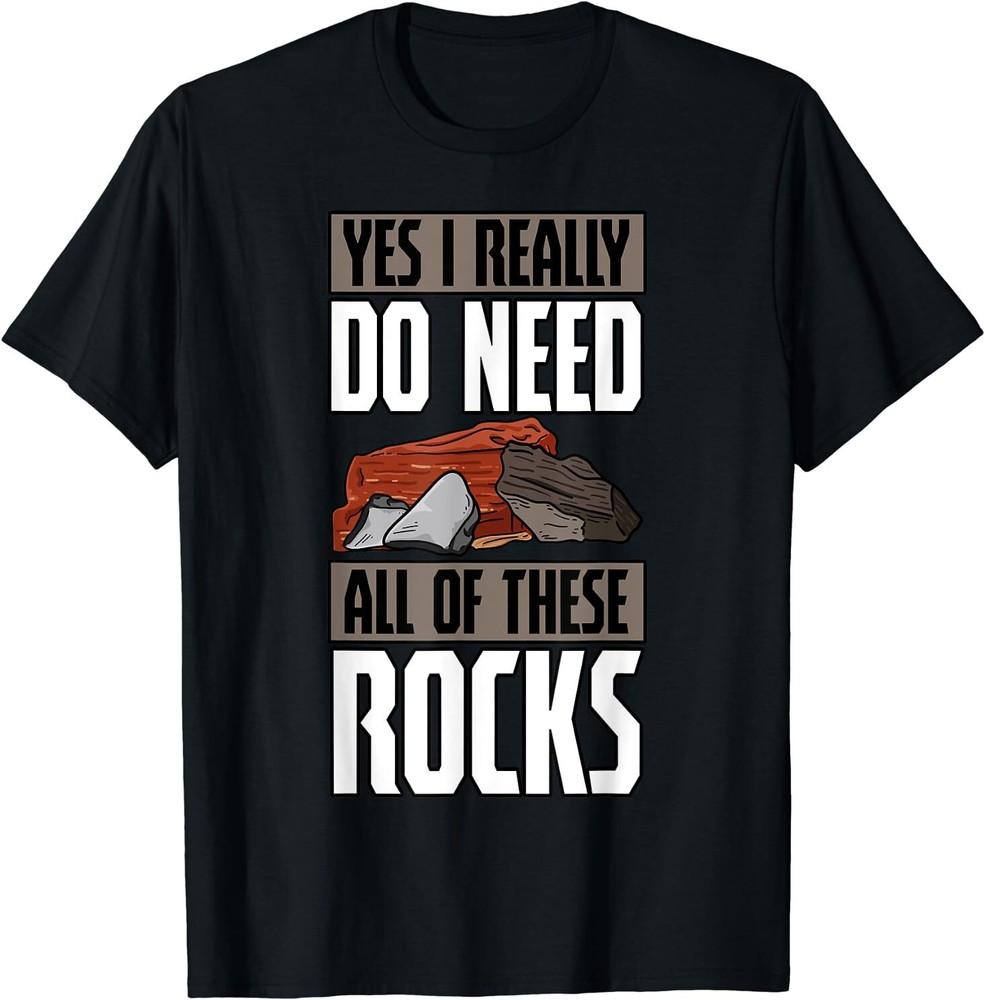 Geology Earth Scientists Geologists Mineral Collectors Rock T-Shirt Size S-5XL