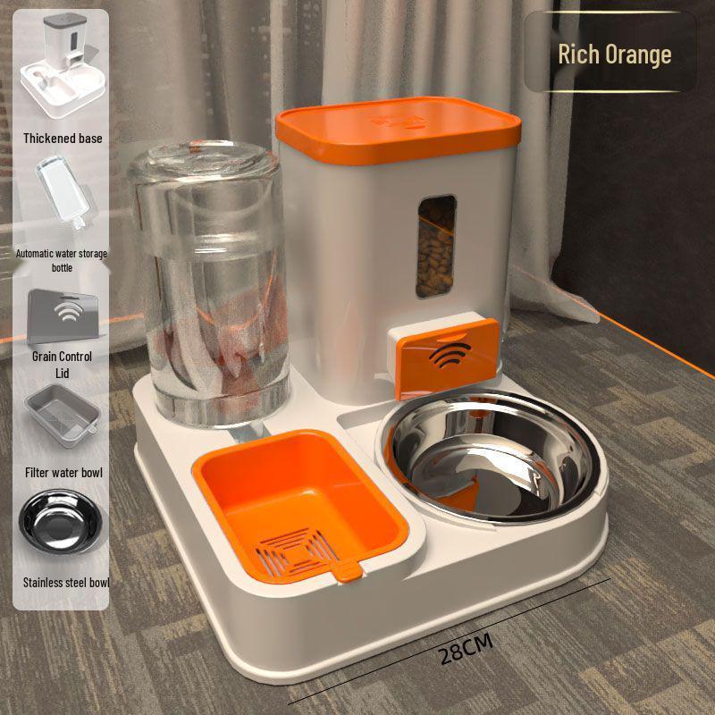 Миска-кормушка для домашних животных и фонтан для воды для кошек и собак