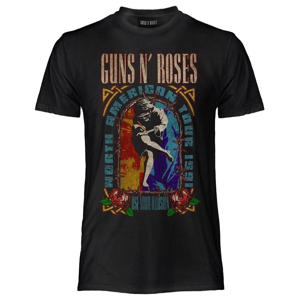 Official Original Music Guns N Roses TShirt Use Your Illusion