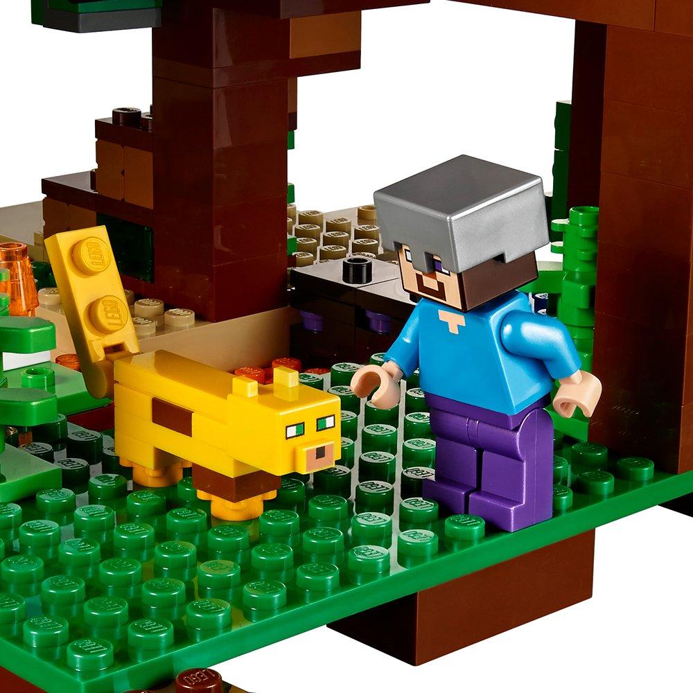 Импортированный LEGO Minecraft LEGO Minecraft Дом на дереве в джунглях 21125 [Предмет]
