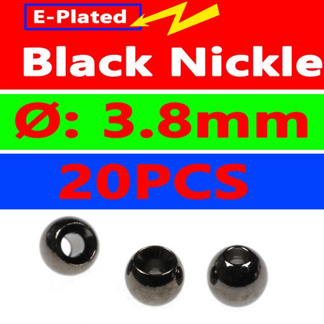 Латунный бисер для мормышек, 20шт/3.8мм