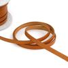Nippon Chuko Genuine Leather Tanned Leather 8mm Wide X 3m for Crafts and Leather Crafts Tape, Cut, Col. 2, Camel, MTLS1008-2-3M,