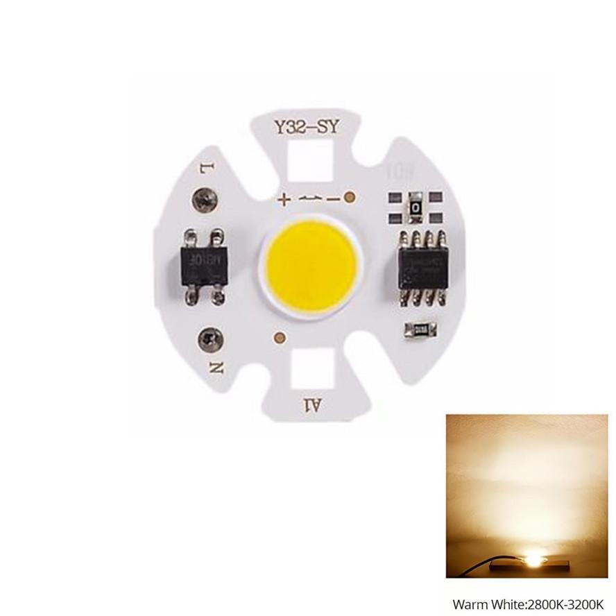 RnnTuu Y32 COB LED Chip Lamp Matrix AC 220V 3W 5W 7W 9W 12W For Floodlight Spotlight No Need Drive Projector Light Bulb Beads