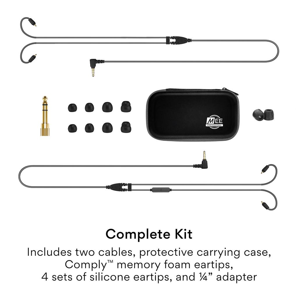 MEE audio MEE audio MX2 PRO BK проводные наушники-вкладыши канального типа