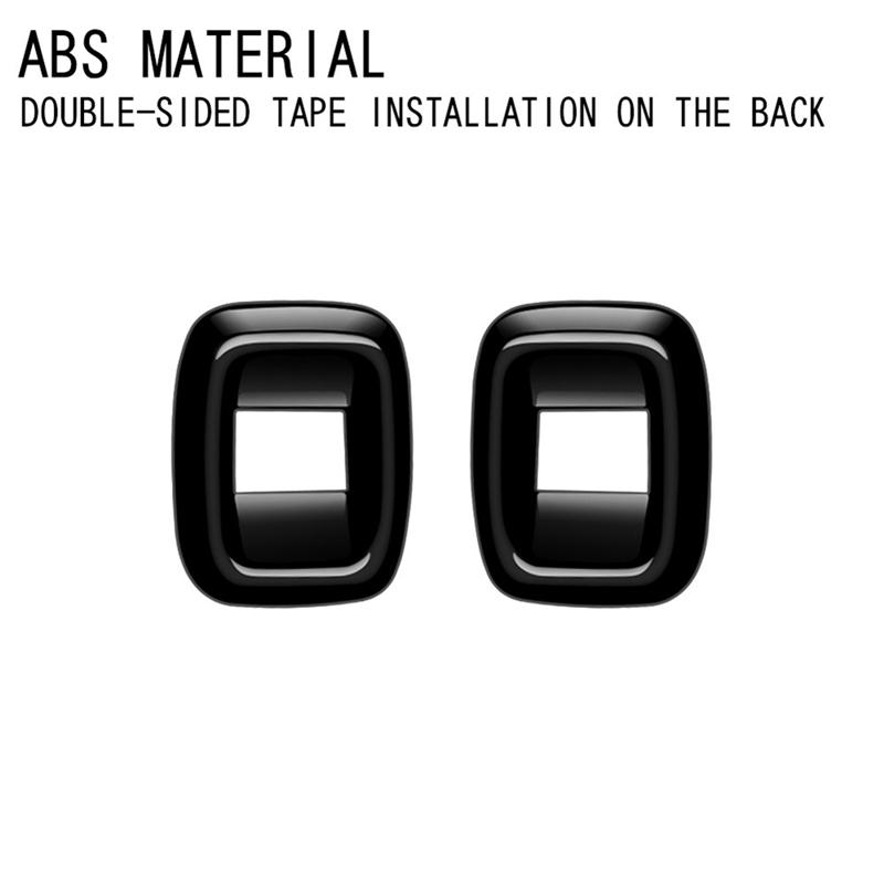 Car Center Door Curtain Switch Trim Frame Sticker For SPACIA MK04 2017-2024 Car Accessories