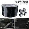 3/5/7/10 Cm Sticker Glossy Black Vinyl Wrap with Car Bag Window Trim Door Protector Car Protectice Accessories Tools