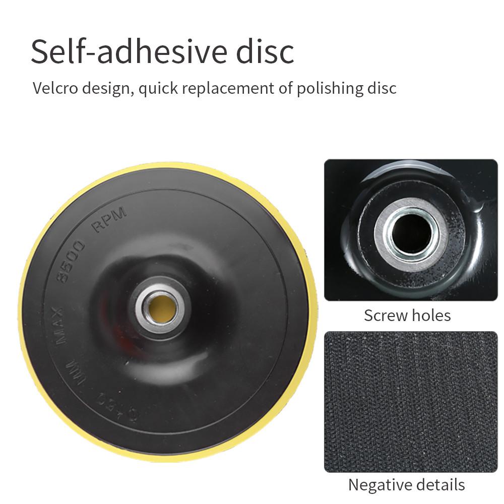 8 шт. полировальный диск 3''5''6''7'' автомобильный губчатый полировальный диск комплект абразивный полировальный инструмент дрель восковая паста инструменты аксессуар для ухода за автомобилем