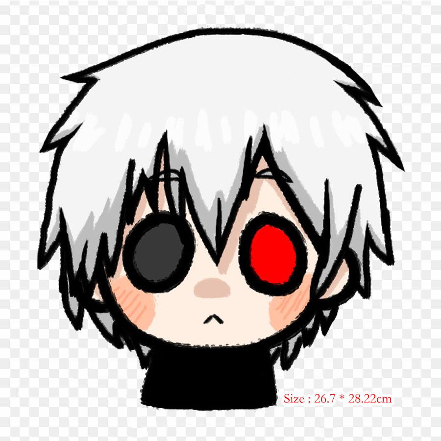 Drawing Chibi Iron On Patches For Clothing Applique Stickers On Clothes Heat-Sensitive Custom Patch