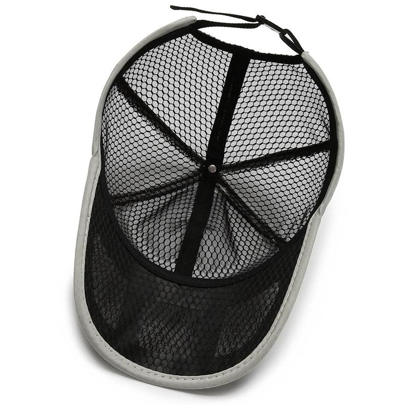 New Men's and Women's Mesh Baseball Cap Couple Trend F1 Truck Driver Outdoor Fishing Shade Travel Riding Sports Surfing Cool Hat