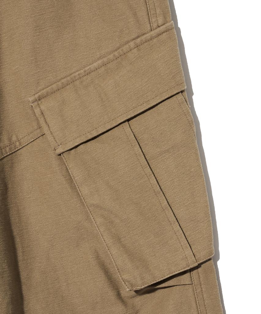 BROWNBREATH Parachute Cargo Pants - Beige