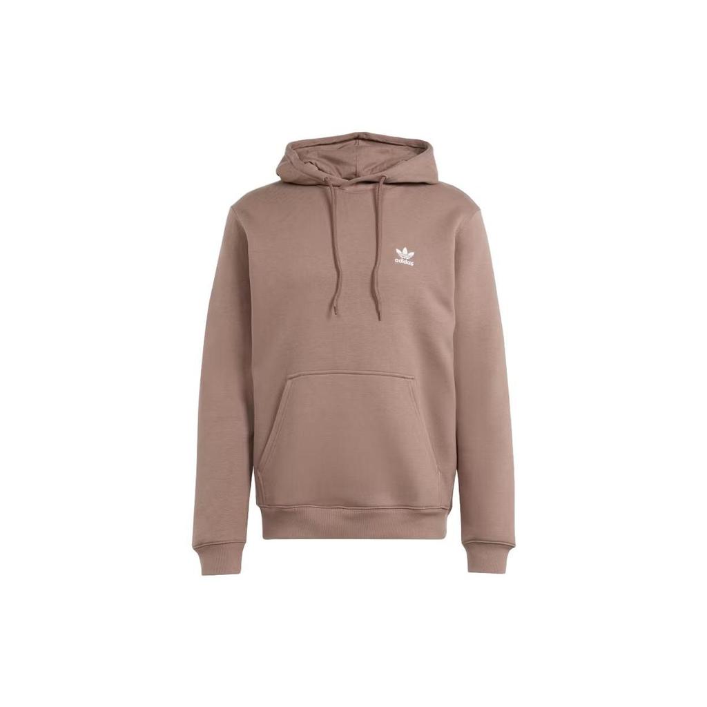 Adidas Толстовка с капюшоном Trefoil Essentials Earth Strata для мужчин в уличном стиле IR7786