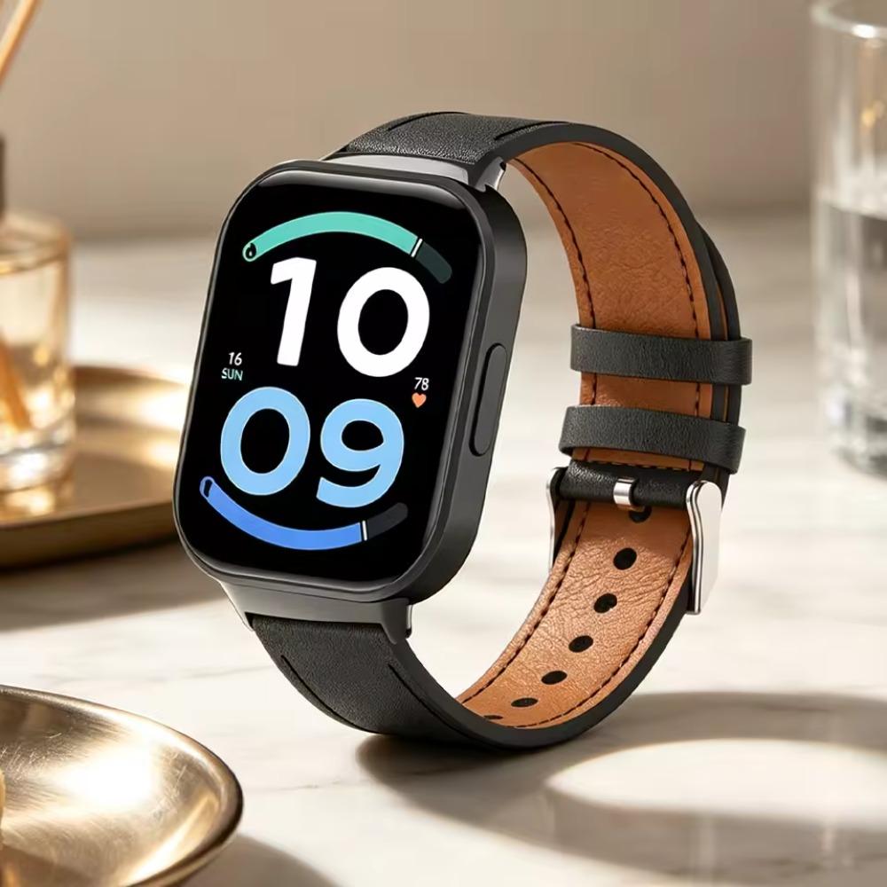 Удобный кожаный ремешок для умных часов Redmi Watch 6 Lite/6 Active 6/5/4 Ремешок для Xiaomi Band 10Pro/9Pro/8Pro Аксессуары 3