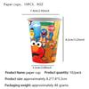 Sesame Cartoon Street Birthday Party Decoration Elmo Birthday Balloon Tablecloth Cup Plate Gift Bag Baby Shower Kid Party Favors