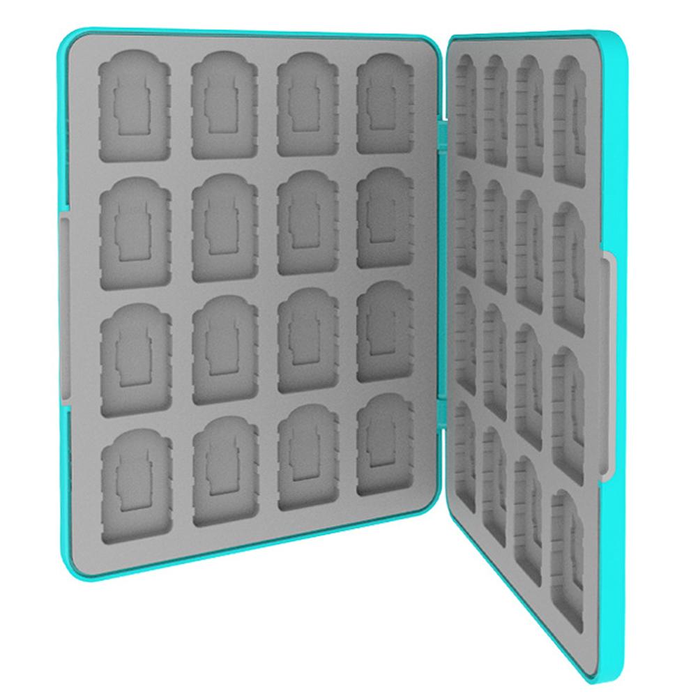 Game Card Case with 32 Game Card Slots Portable Game Protective Organizer Game Storage Box for Nintendo Switch2 2025/OLED/Lite