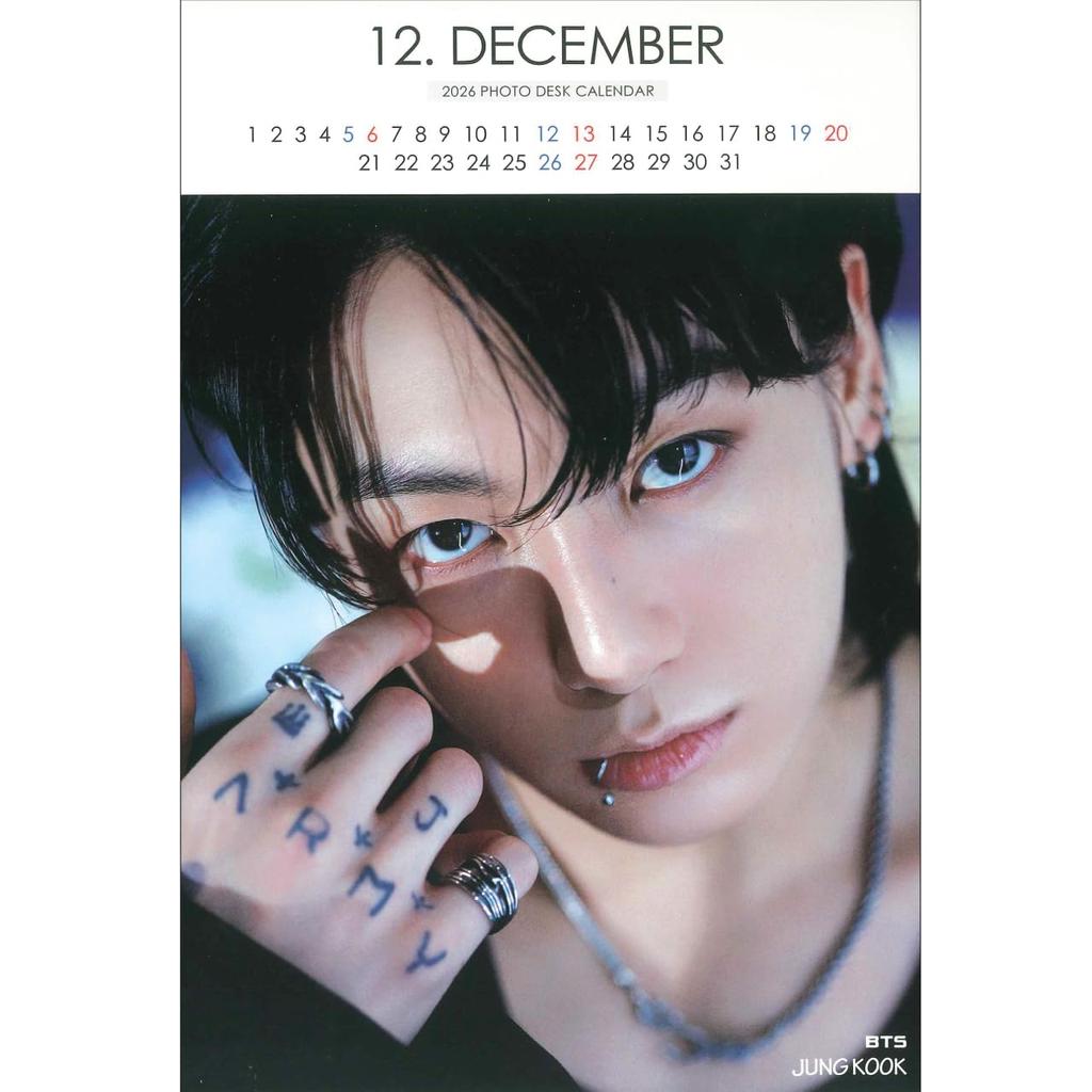 Настольный календарь JUNGKOOK 2025/2026 [Календарь K-STAR] (Чонгук 01)
