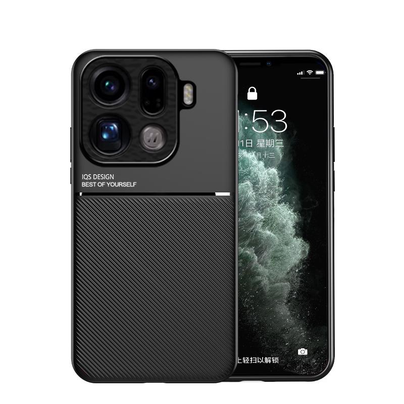 Текстурированный магнитный чехол для телефона OPPO Find X9 X9 Pro с полной защитой четырех углов, противоударный и устойчивый к падениям