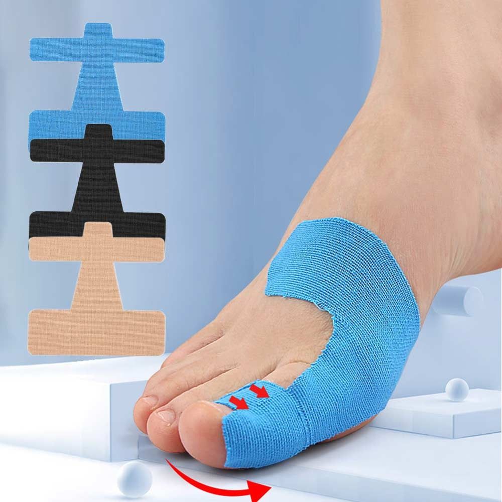 Готовые корректоры Hallux Valgus Эластичные фиксирующие ремешки для пальцев ног Аксессуары Лента для поддержки пальцев ног