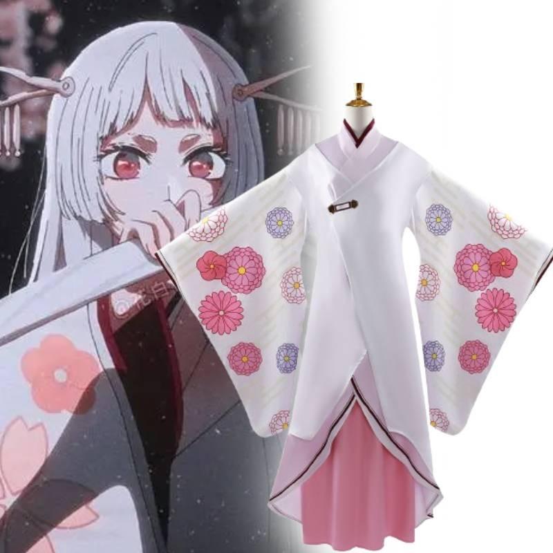 Очаровательный костюм для косплея для детей в стиле каваи Шакихимэ с аксессуарами из полиэстеровой ткани