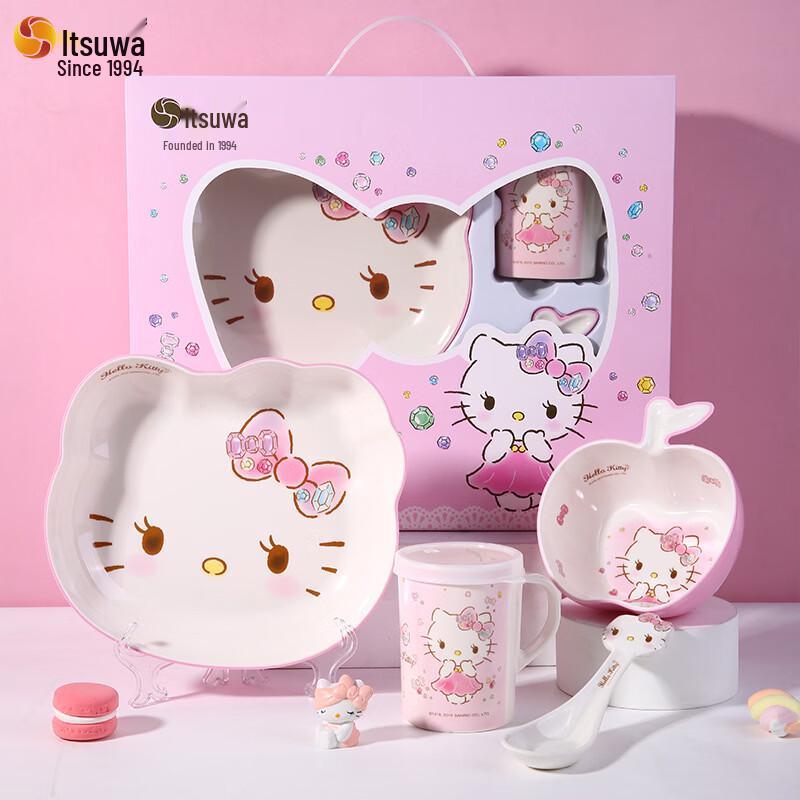 Набор детской посуды Sanrio Hello Kitty из 4 предметов