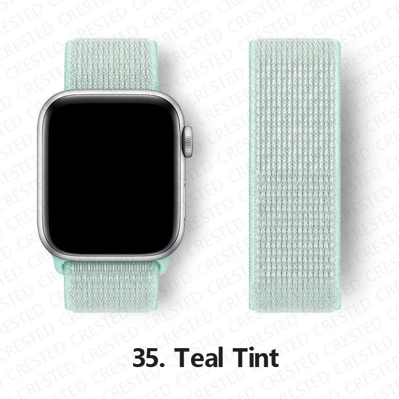 Нейлоновый ремешок для Apple, ремешок для часов 44 мм, 40 мм, 42 мм, 38 мм, браслет для умных часов, ремень, спортивный браслет-петля, iWatch series 3, 4, 5, 6, se, ремешок