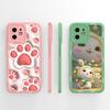 Для iPhone 12 11 XR 6 7 8 Plus Mini Pro Max Чехлы для телефонов Милые плюшевые узоры с кроликами Жидкий силикон Пылезащитная защита Мягкая задняя крышка Для чехла iPhone