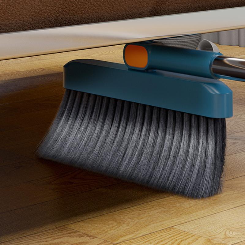 Складной набор для метлы и совок для мусора, комбинированный бытовой веник, лезвие для уборки волос, гаджет для подметания, метла, мусорная лопата