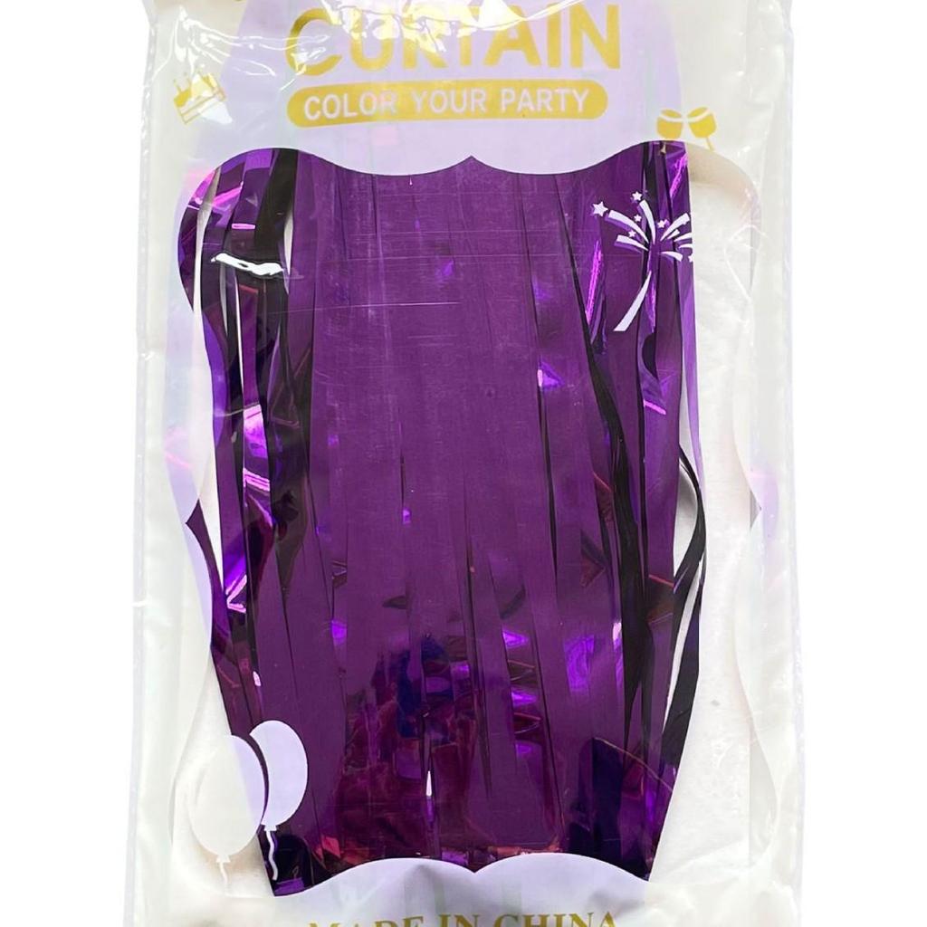 2x1m Children's Party Wedding New Year Laser Rain Silk Door Curtain Decoration