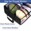 Large Capacity Baseball Cap Storage Box Space Saver Closet Organizer Case Cap Storage Bag  Bedroom