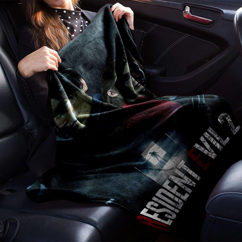 1 шт. Плед Resident Evil 8 Мягкий теплый плед для дома, офиса, путешествий Всесезонное уютное постельное белье Подарок, Уютный офисный аксессуар