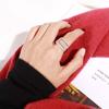 Party Accessories Geometric Gifts Girls Trendy Finger Rings Hollow Ring Rectangular Open Ring