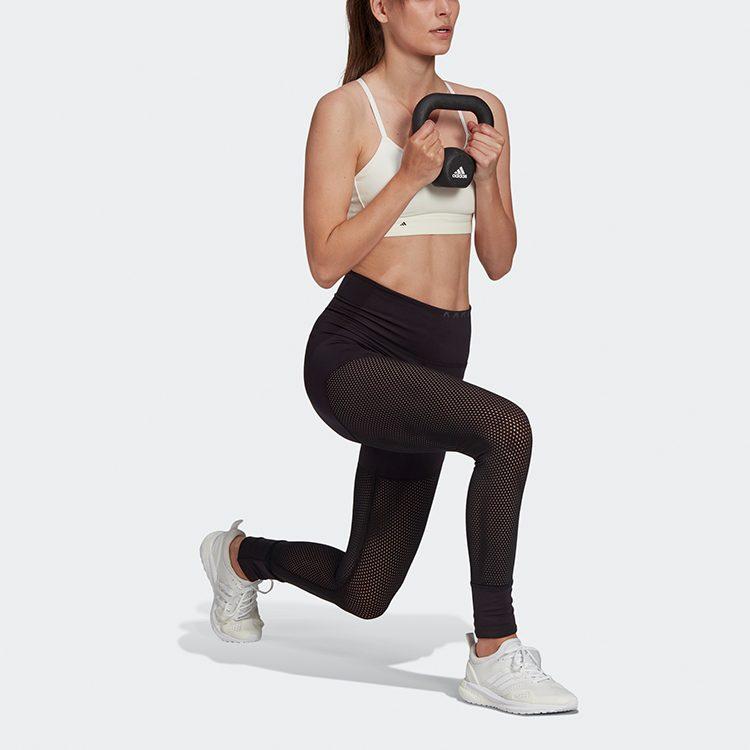 adidas Спортивные брюки женские черные тонкие GI8582