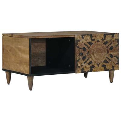 Maison Exclusive - Table Basse Marron 80 X 50 X 40 Cm Bois De Mangue Massif