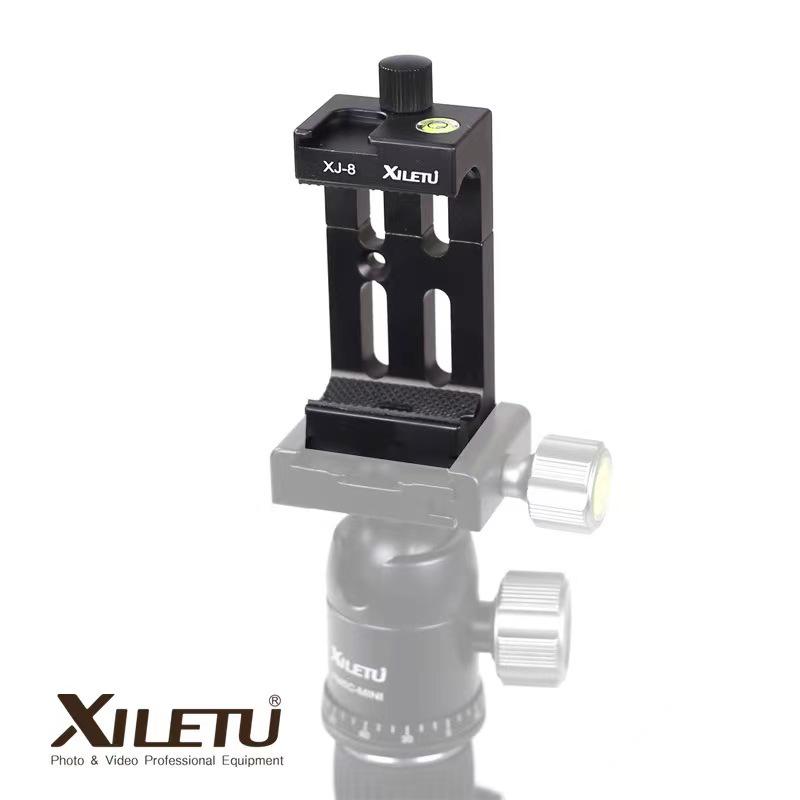 XS22 Extension Pole Tripod & Selfie Stick with Metal Tablet Phone Clip